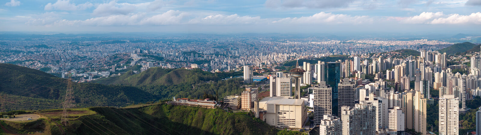Vista urbana de Belo Horizonte, Minas Gerais